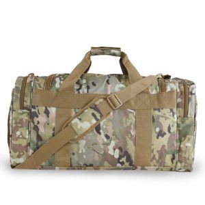 Highland Tactical Ranger Brown Camo Tactical Duffle Bag - HLSD85-BNC